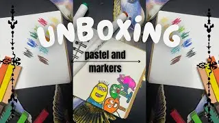 Colors unboxing | Pastel color | Collection | Day 14 🎨🖍️