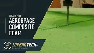 Composite aerospace foam milling