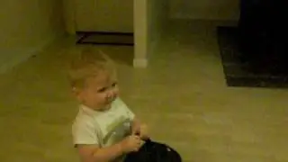 Logan Loves When Da-da come's home......