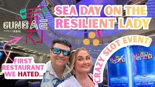 День в море на борту Resilient Lady | Совершенно новые шоу | Худший ужин, который мы когда-либо е...