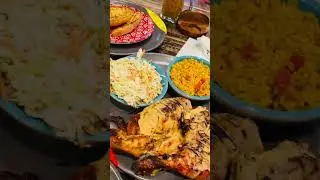 #nandoschicken #chicken #mexicanfood #canadalife #fyp #colesalw #spicerice #garlicbread #nandos