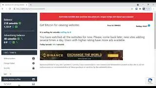 ADBTC, EARN BITCOIN WITH ADS SURF EASY CLICK