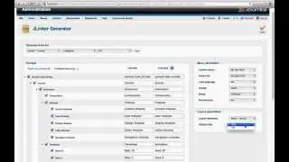 JLinker - Joomla Menu Generator - Mass create links