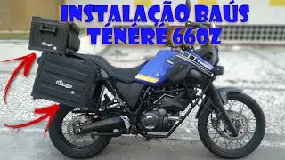 Instalação Baús Originais Yamaha Ténéré 660Z | #obarbosa