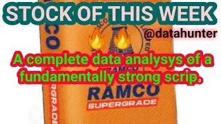 RAMCOCEM (719.65) and Market Review of 28 Aug 20 for study purpose....