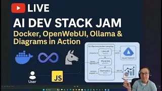 AI Dev Stack Jam: Docker, OpenWebUI, Ollama & Diagrams in Action!