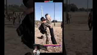 After a Long Wait&hellip; She Finally Ran Into Her Soldier&rsquo;s Arms 😭❤️🇺🇸