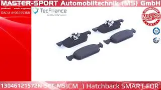 13046121572N-SET-MS | BRAKE PADS | Master-Sport-Automobiltechnik (MS) GmbH