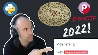 Vigenere Cypher in Python -- picoCTF 2022 Challenge