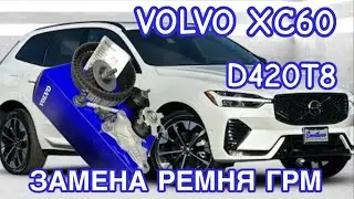 VOLVO XC60 D420T8 TIMING BELT + PUMP REPLACEMENT