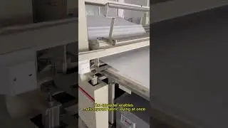 The machine enables multi-layered fabric laying at once.--YY Technology