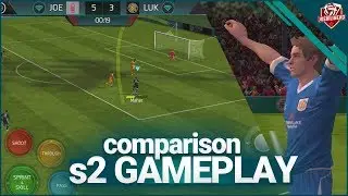 FIFA MOBILE 18 S2 GAMEPLAY FIRST LOOK COMPARISON WITH S1 | SEASON 2 NEW CONTROLS & GRAPHICS