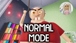 Escape Evil Grandpa! (OBBY) NORMAL MODE - Roblox Gameplay Walkthrough No Death Speedrun