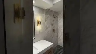 Master Bathroom Shower Remodel Completed #construction #bathroom #shower #tile #grout #diy #tutorial