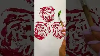 draw with cauliflower #draw #drawingtutorial #cauliflower #art #drawing #trend #diy