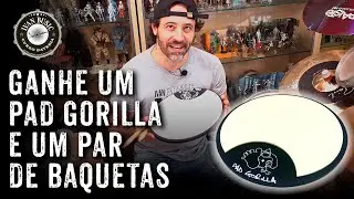 Ganhe um Pad Gorilla e um Par de Baquetas - Ivan Busic