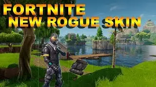 FORTNITE NEW ROGUE AGENT SKIN GAMEPLAY