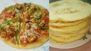 Without Oven Pizza Preparations for whole Month | Pizza Recipe | Pizza Base Recipe
