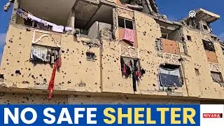 No safe shelter in Gaza as storms hit damaged buildings