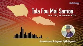 Radio Samoa - News from Samoa (28 DEC 2022)