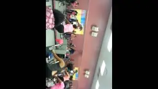 Spin class at La Fitness