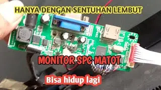 CARA MEMPERBAIKI MONITOR MATI TOTAL