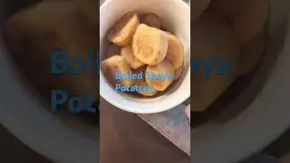 Boiled Shoyu potatoes: @アサヒ-l6q ,@chrisleon9769 ,#japanesehomecooking ,#japanesefood , #eats
