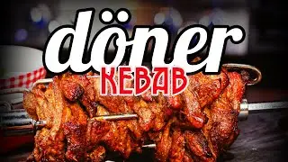 DÖNER van LAM aan het spit | Dolma en lamb kebab BBQ recept