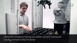 HERMLE Robotersystem RS 05 mit Einzelmatrize