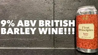 Ridge Side First Principles Barley Wine By RidgeSide Brew Co | British Craft Beer Review