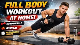 Full Body Workout at Home 💪 No Gym | No Equipment