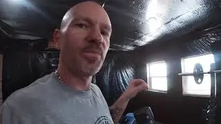 Body transformation 45 yr old guy Golds Gym XRS20 weight bench review update