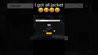 #shorts I got all jacket in Free Fire 😍😍