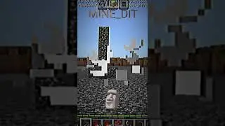 Minecraft bedrock physics broken #minecraftshorts