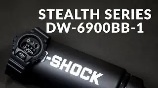 STEALTH SERIES - CASIO G-SHOCK DW-6900BB-1