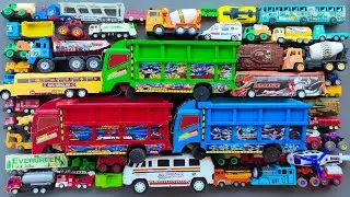 Mobil Mobilan Truk Oleng, Mobil Truk Pasir, Mobil Truk Molen, Mobil Polisi, Mobil Truk Sampah, Tayo