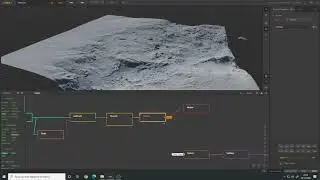 Учебное пособие по Gaea 1.2 | Выравнивание рельефа на сетке с помощью функции &laquo;Переместить на пол&raquo;