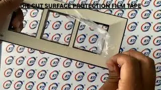 Die-Cut Surface Protection Film for Switch Boards &ndash; With Easy Peel Paper Liner