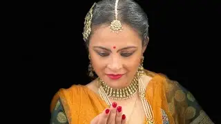 Dance Makeup || Kathak Dance Makeup || Classical Dance Makeup || Getting ready for a stage show ||