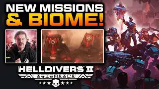 Helldivers 2 - Cyberstan Biome! ( Dev Video)