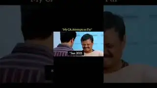 CA student life is attempt & Attempt | CA Funny video 🔥 #ca #caattempt #castudents #calife