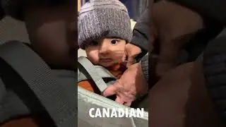 Ready For Summer Hiking In Canada | Baby Hiking Seat | #shorts #indian #hikingcanada