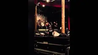 Drowning Pool with new singer Jasen Moreno sound check 