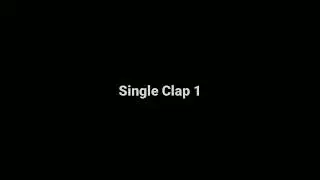 Single Clap - Sound Effect (Free Copyright)
