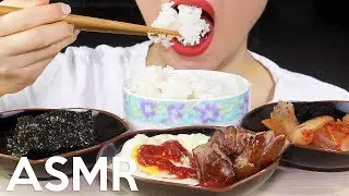 ASMR JIPBAB Rice&Side Dishes 집밥 먹방