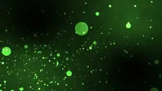Mesmerizing Yellow Sci-Fi Particles: 4K Motion Graphics [Copyright-Free Background]