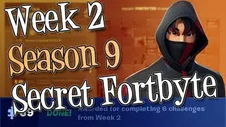 Fortnite - Fortbyte #13 : Found hidden within Loading Screen #2 Location Guide (Week 2, Season 9)