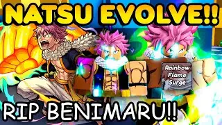 NOVO MAIOR BURN DO JOGO!! NATSU 6 RAINBOW FLAMES NO ALL STAR TOWER DEFENSE!!