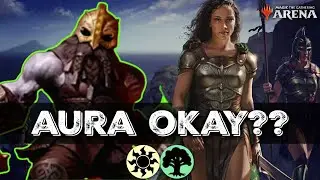 RUNEFORGED AURAS are CRAZY POWERFULL!! 80% Winrate in Kaldheim Standard | MTG Arena