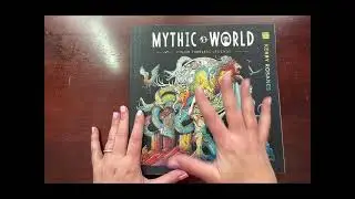 Mythic World by Kerby Rosanes | Flip Through | Adult coloring